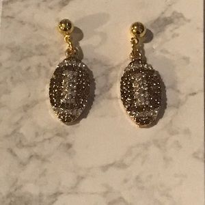 Football Stud Earrings